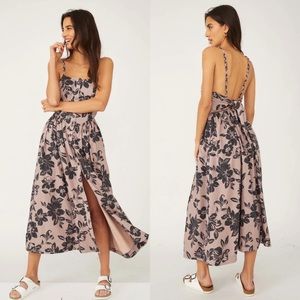 NWT Free People Perfect Sundress Tropical Floral Dress